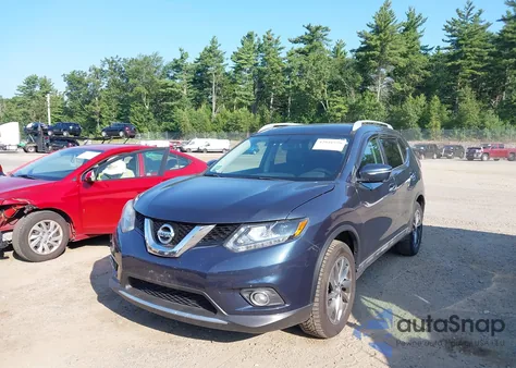 2015 Nissan Rogue Sl z USA, uszkodzony, nr VIN 5N1AT2MV1FC796984